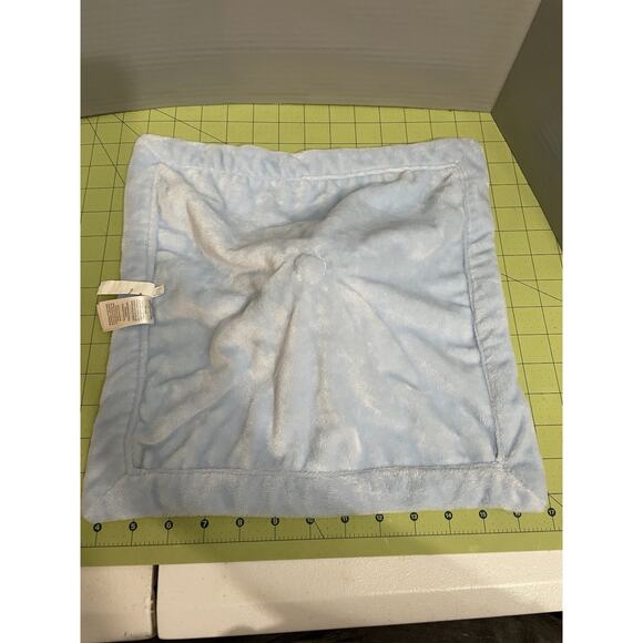 Carters Blue Plush FOOTBALL Sports Themed Baby LOVEY Lovie Security Blanket - Picture 5 of 9